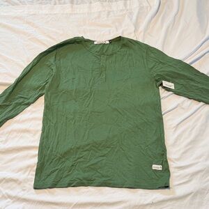 Kinetix Forest Green Long Sleeve Shirt